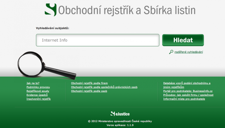 het Tsjechische Handelsregister - Kamer van Koophandel